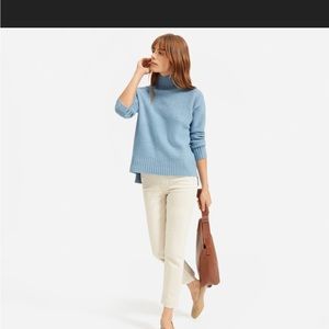 Everlane Cashmere mock neck turtleneck, XS